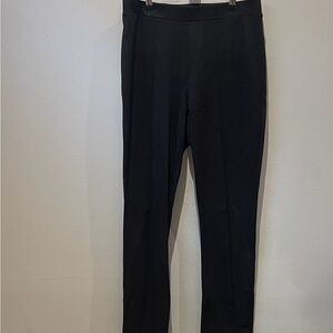 CeCe Black Straight Leg Pants